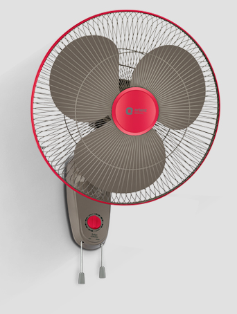 Salon 16WD02 400 mm Sweep Wall Fan Garnet Ash