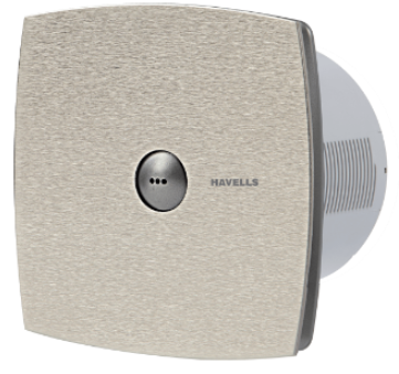 Vento Jet - Auto Inox 150 mm Sweep Ventilating Fans Grey Vento Jet - Auto Inox 150 mm Sweep Ventilating Fans Grey