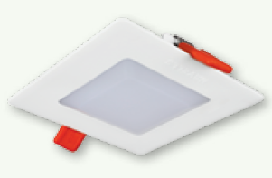5 W LED Slim Panel Light - Square Warm White LHEBLEP6AZ1W005 5 W LED Slim Panel Light - Square Warm White LHEBLEP6AZ1W005