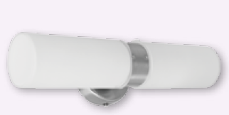 40 W Candle Lamp Fixture with E14 Cap White LHJE02206499