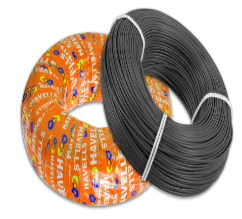 1.5 Sq mm FRLSH PVC Insulated Single Core Cable 200 Mtr Black