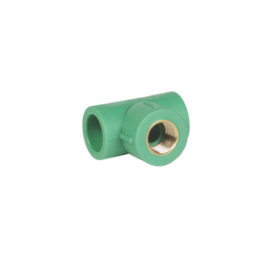 25 x 15 mm PPR Female Threaded Tee (Brass Threaded) PN 25 MG2P2FTT025I