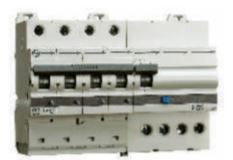 40A 30mA Four Pole AC Type RCBO - White AUF3C404003