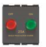 25 A 2 Module Motor Starter Switch Electric Grey AA2140