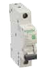 1A Single Pole C Curve MCB - White EZ9F71101