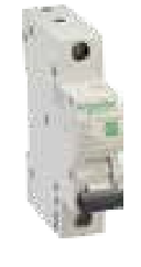 4A Single Pole C Curve MCB - White EZ9F71104
