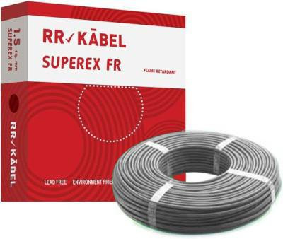 4 Sq mm FR PVC Insulated Singlecore Electric Cables 90 Mtr Black