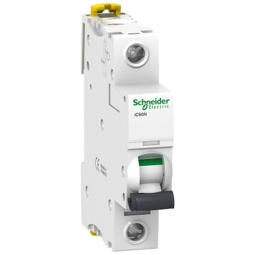 50 A Single Pole  D Curve MCB White - A9N1P50D