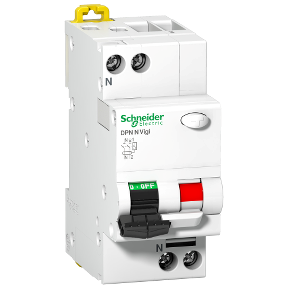 16 A 300 mA Single Pole + Neutral RCBO White - A9N19644
