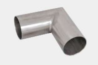 50 mm round pipe connector stainless steel 304 glossy df bl acc