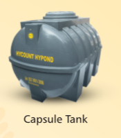 Triple Layer Capsule Water Tank 1000 Litre  - Grey