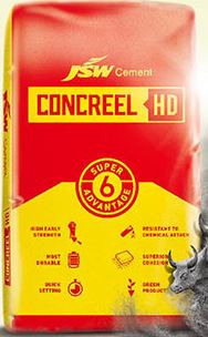 JSW Concreel HD Cement (Laminated Bag)