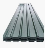 0.46 mm Thick 24 ft X 3.61 ft Alluminium Profile Roofing Sheet Grey
