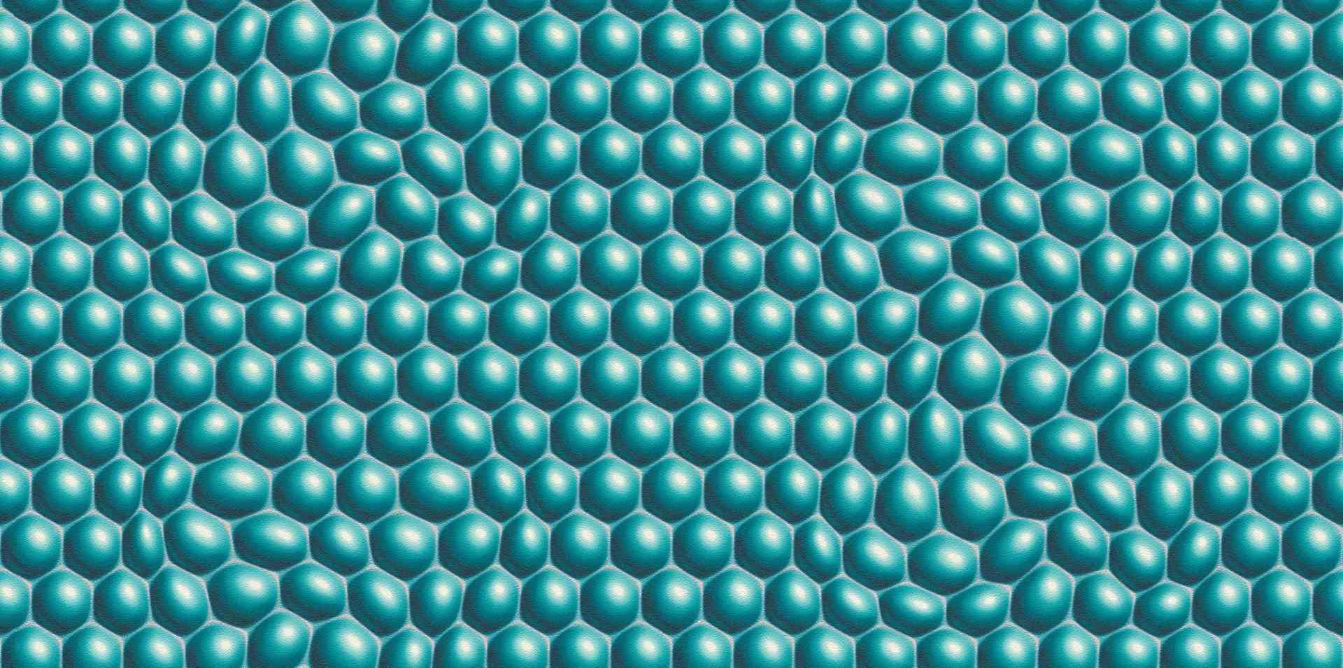 Harmony In Motion Young and Contemporary Abstarct Geometric 3D Designs Wall Paper Blue Grey Metallic 327204