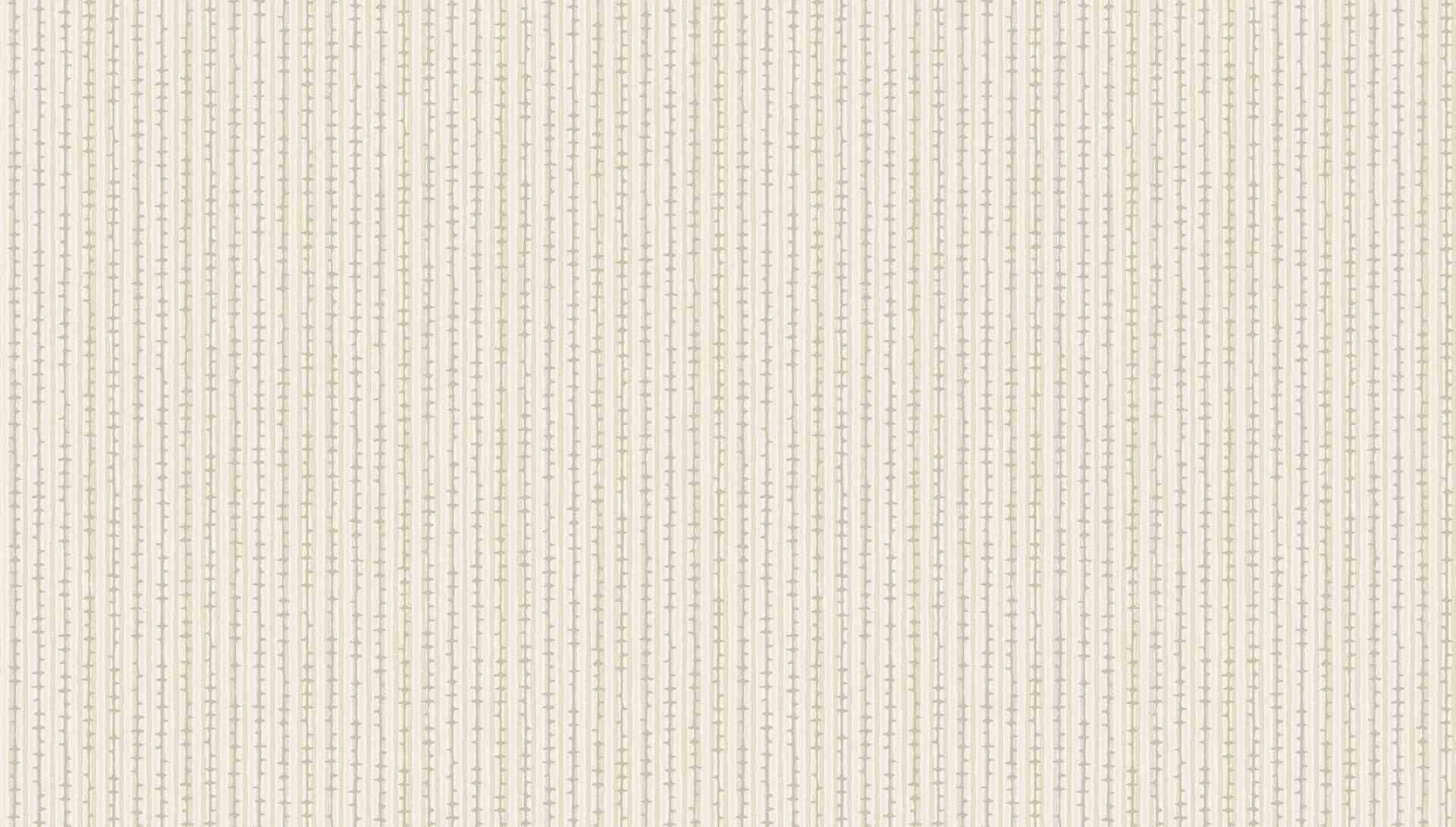 Velour Stripes Chequered Wall Paper Beige Metallic 81096-1