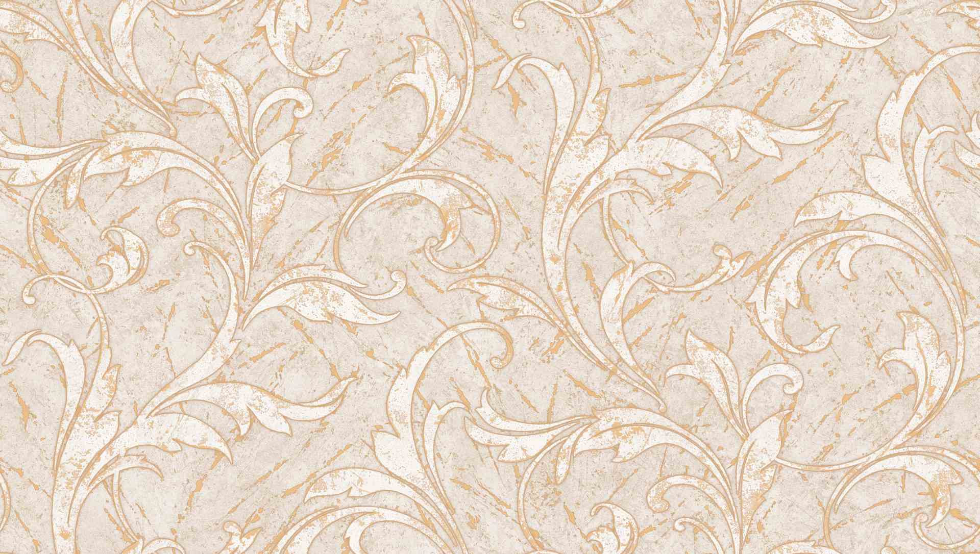 Palatino Classic Damask Wall Paper Beige Metallic PT3004-3