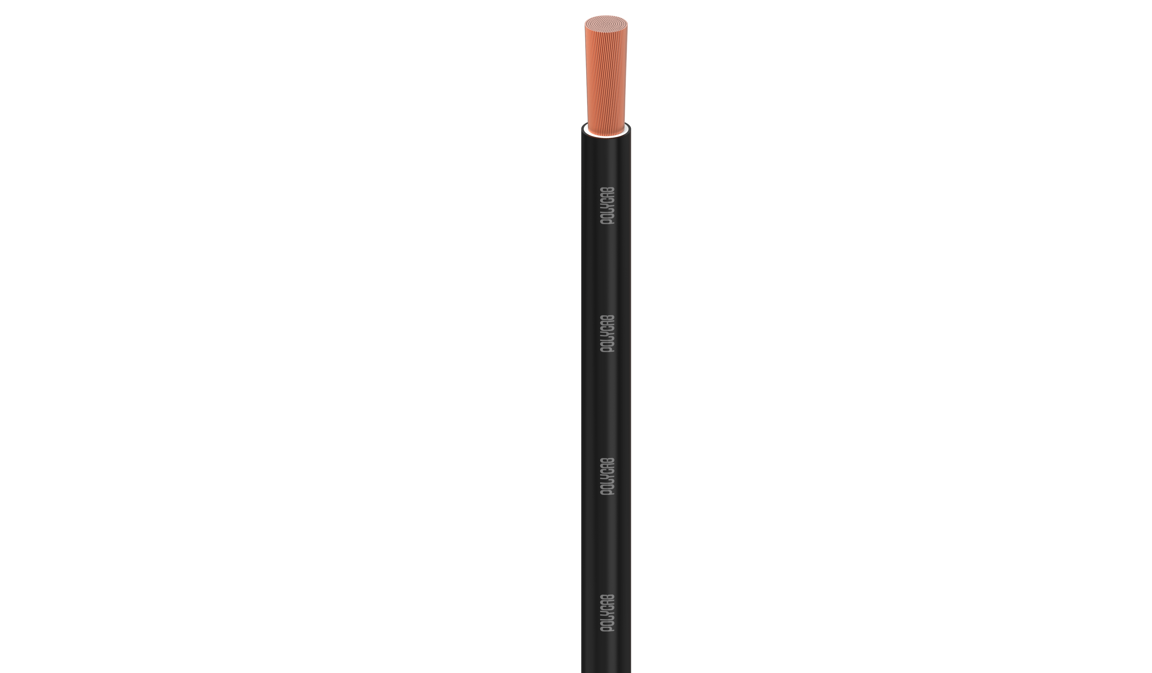 6.0 sq. mm PVC Insulated Single Core Unsheathed Industrial Cable