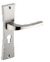 200 mm Divine Combo Lock Set with Coin and Knob Cylinder (60mm) Silver Satin/Silver Chrome/Patina Finish HL DV