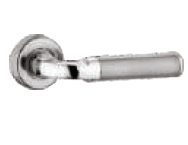 50.4 mm Inspire On Rose Combo Lock Set with Knob and Key Cylinder (60mm) ML IP OR