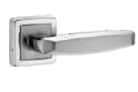 54 mm Badroli On Rose Combo Lock Set with Coin and Knob Cylinder (60mm) ML BA OR