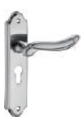 Monarcha Combo Lock Set with Bathroom Lock System Patina Finish HL MO