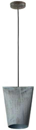 E-27 X 1 W LED Architectural Hanging Light Grey Antique HLA-3815