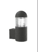 E 27 Holder LED Wall Light Graphite Grey HLO-8095