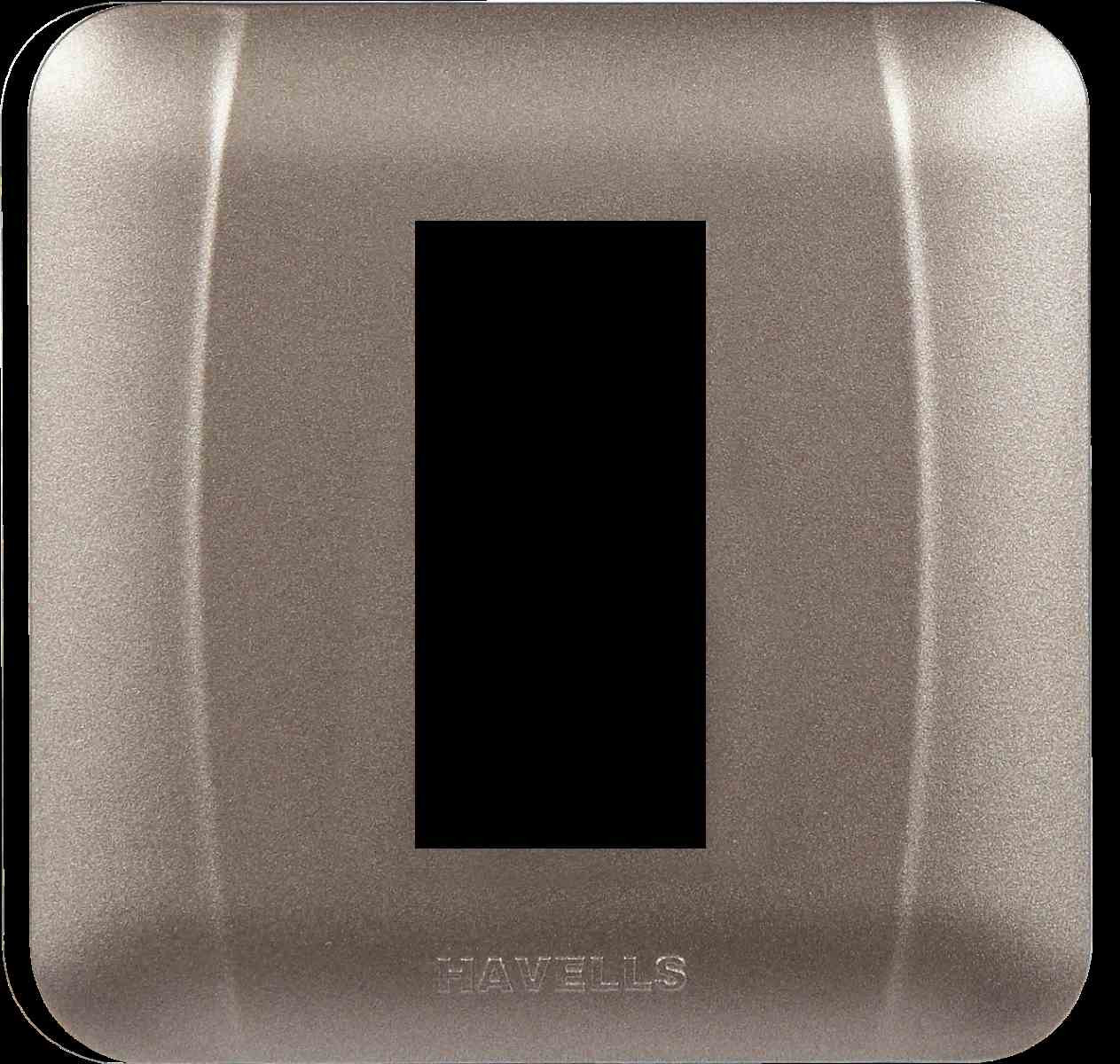 1 Module Cover Plate with Frame Dusky Bronze AHOPLCKV01