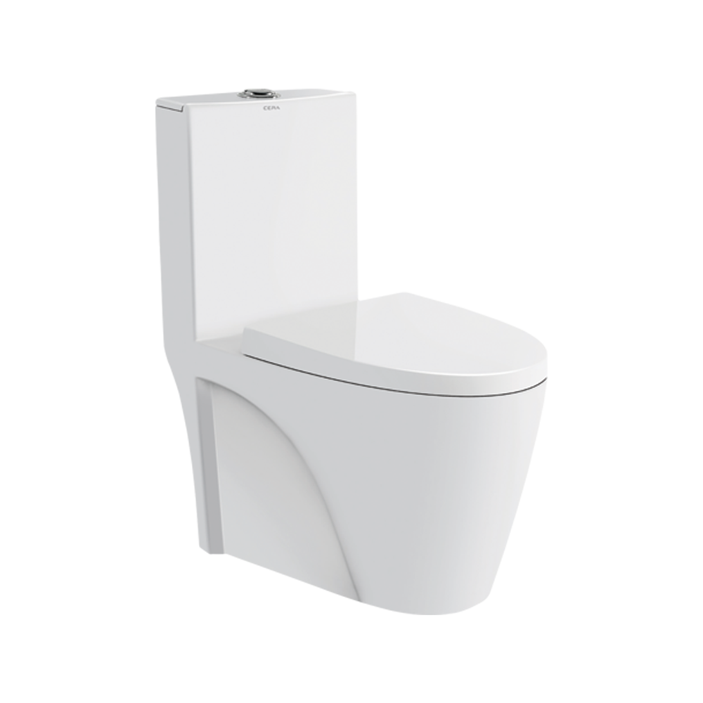 Corium One Piece European Water Closet Snow White S1013146 Bath Cera One Piece European Water Closet