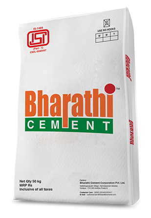 Bharathi PPC Grade Cement (HDP Bag)