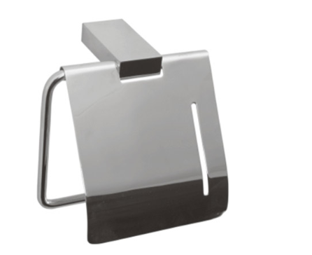 Toilet Paper Holder Rectangular Polished CP 1755 Toilet Paper Holder Rectangular Polished CP 1755