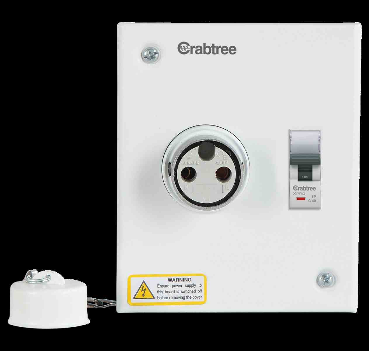 30A TPN Plug and Socket Board DCDPUTN030 Electrical and Networking