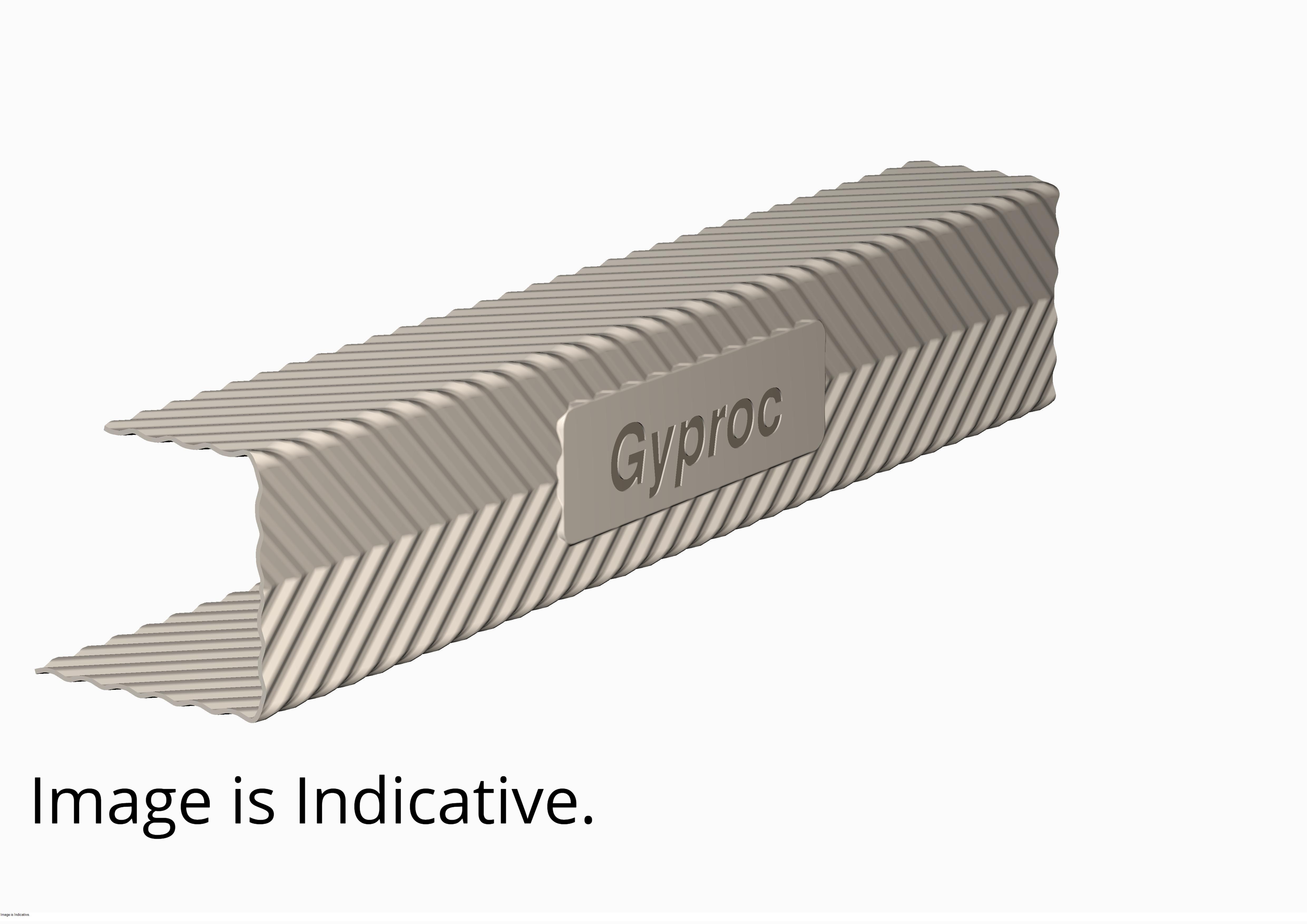 0 4 Mm Gi Gypframe Xpert Perimeter Channel 12 Feet Interior